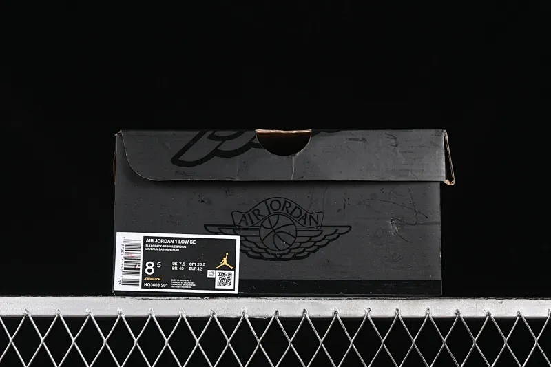 All categories Air Jordan Jordan series basketball shoes Air Jordan 1 Low Air Jordan 1 Low "Flax/Baroque Brown" AJ1 Joe 1 Tan low-top cultural basketball shoes HQ3603-201